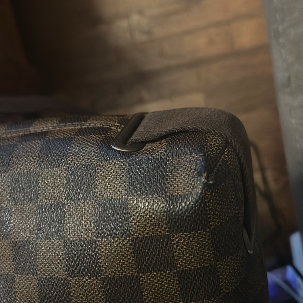 Louis Vuitton shoulder Damier Ebene bag PM Brooklyn Brown - Picture 17 of 17
